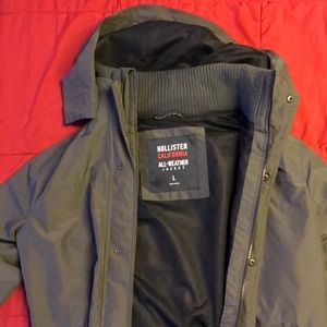 Hollister all weather jacket